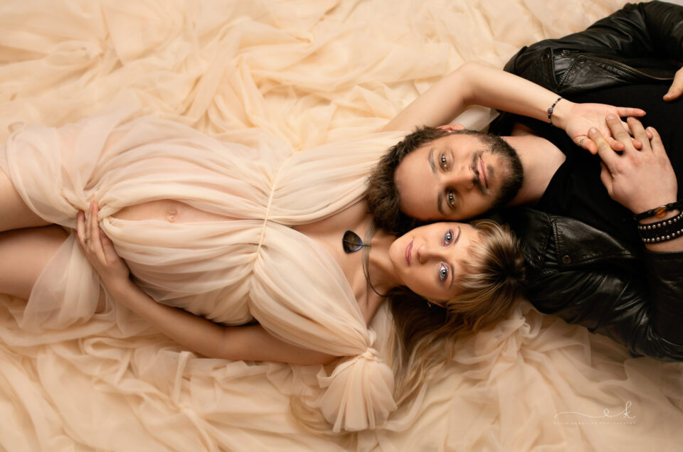 Sesja ciążowa w studio