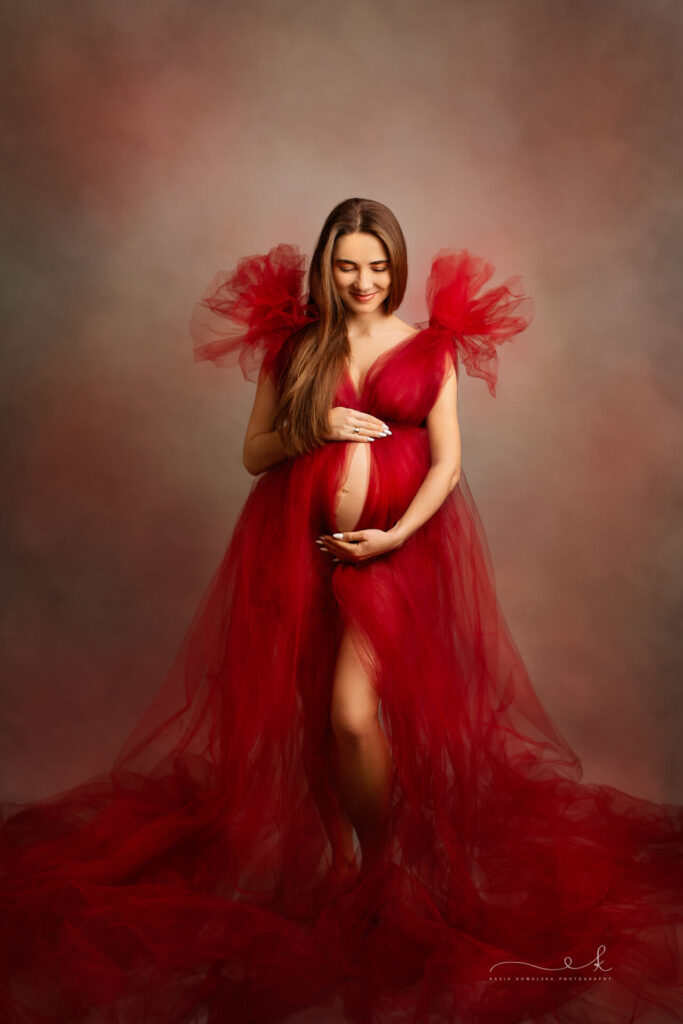 Tiulowa sesja ciążowa