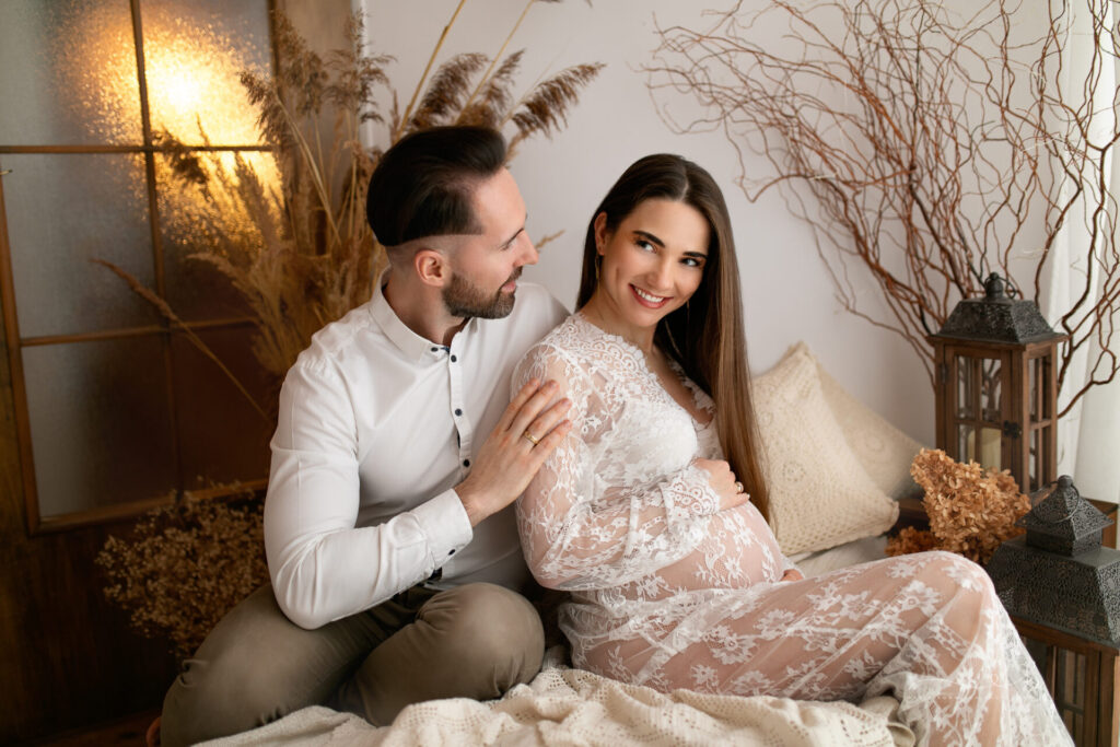 Tiulowa sesja ciążowa