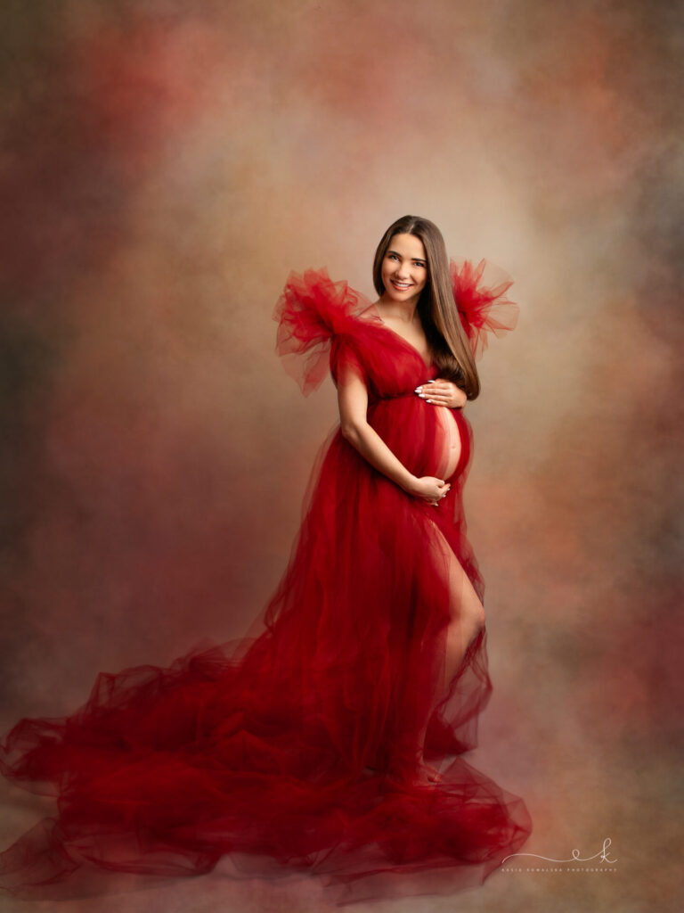 Tiulowa sesja ciążowa