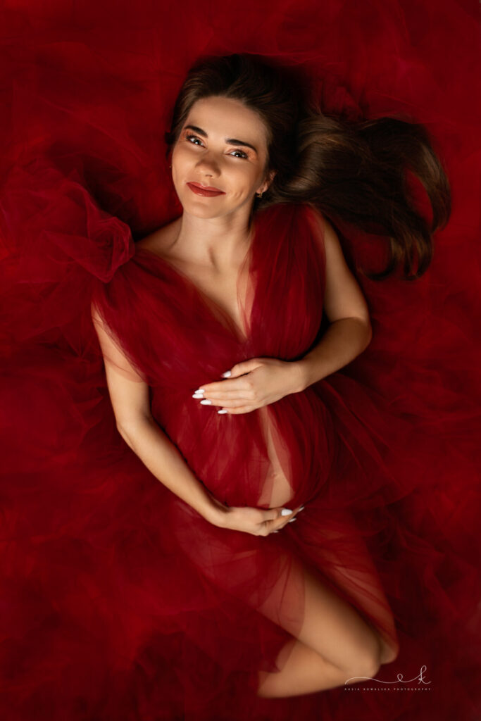 Tiulowa sesja ciążowa