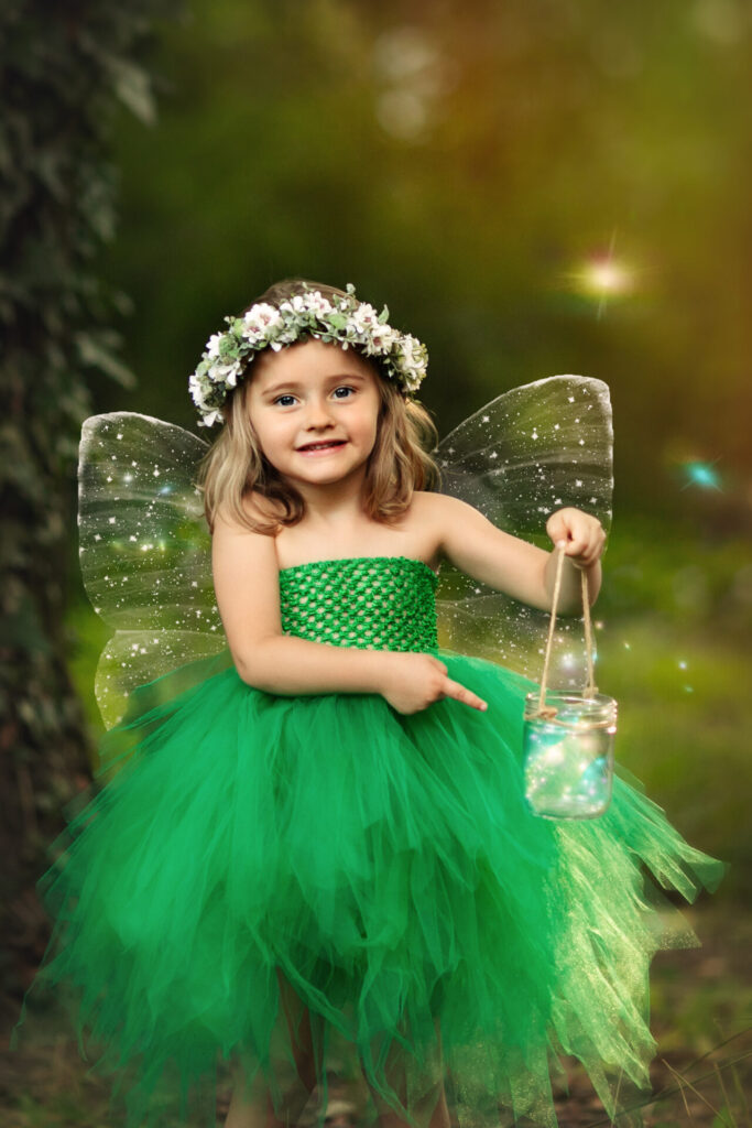 Mini sesja wróżkowa Twojej córeczki