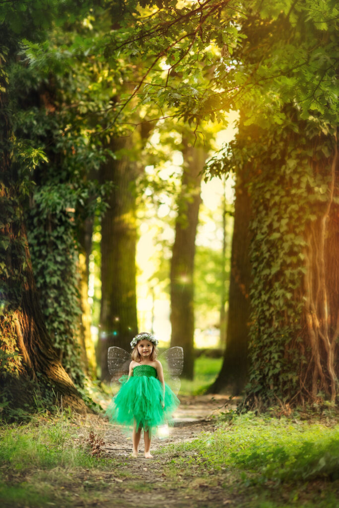 Mini sesja wróżkowa Twojej córeczki