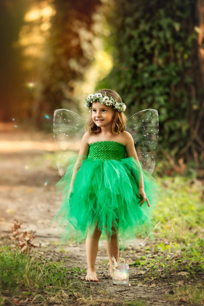 Mini sesja wróżkowa Twojej córeczki
