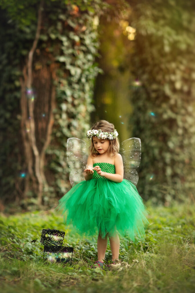 Mini sesja wróżkowa Twojej córeczki