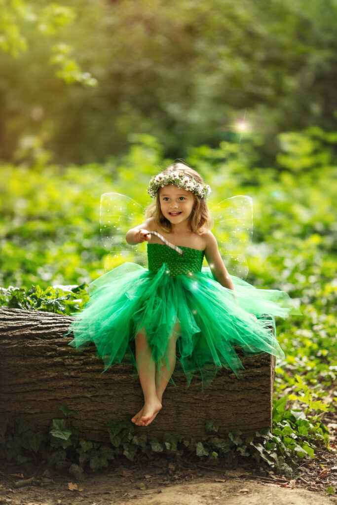 Mini sesja wróżkowa Twojej córeczki