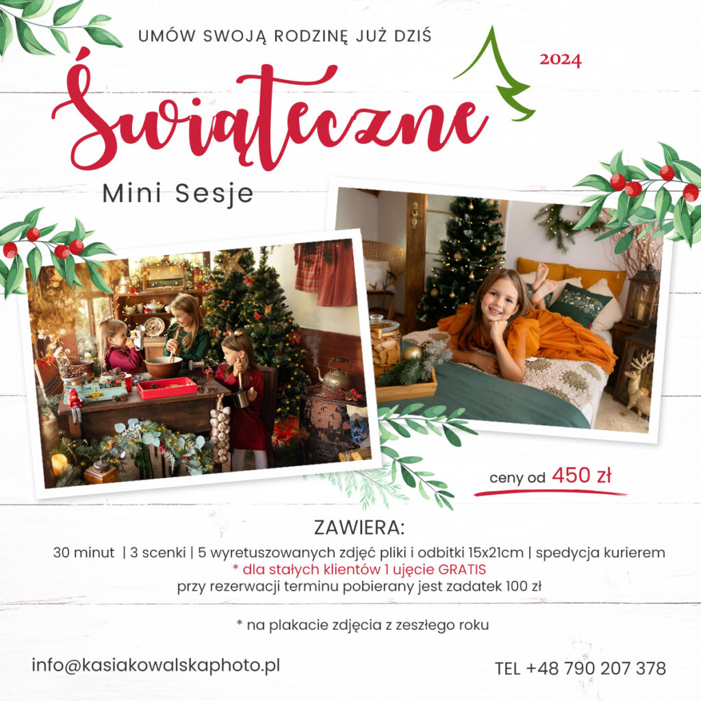 Mini sesje świąteczne 2024