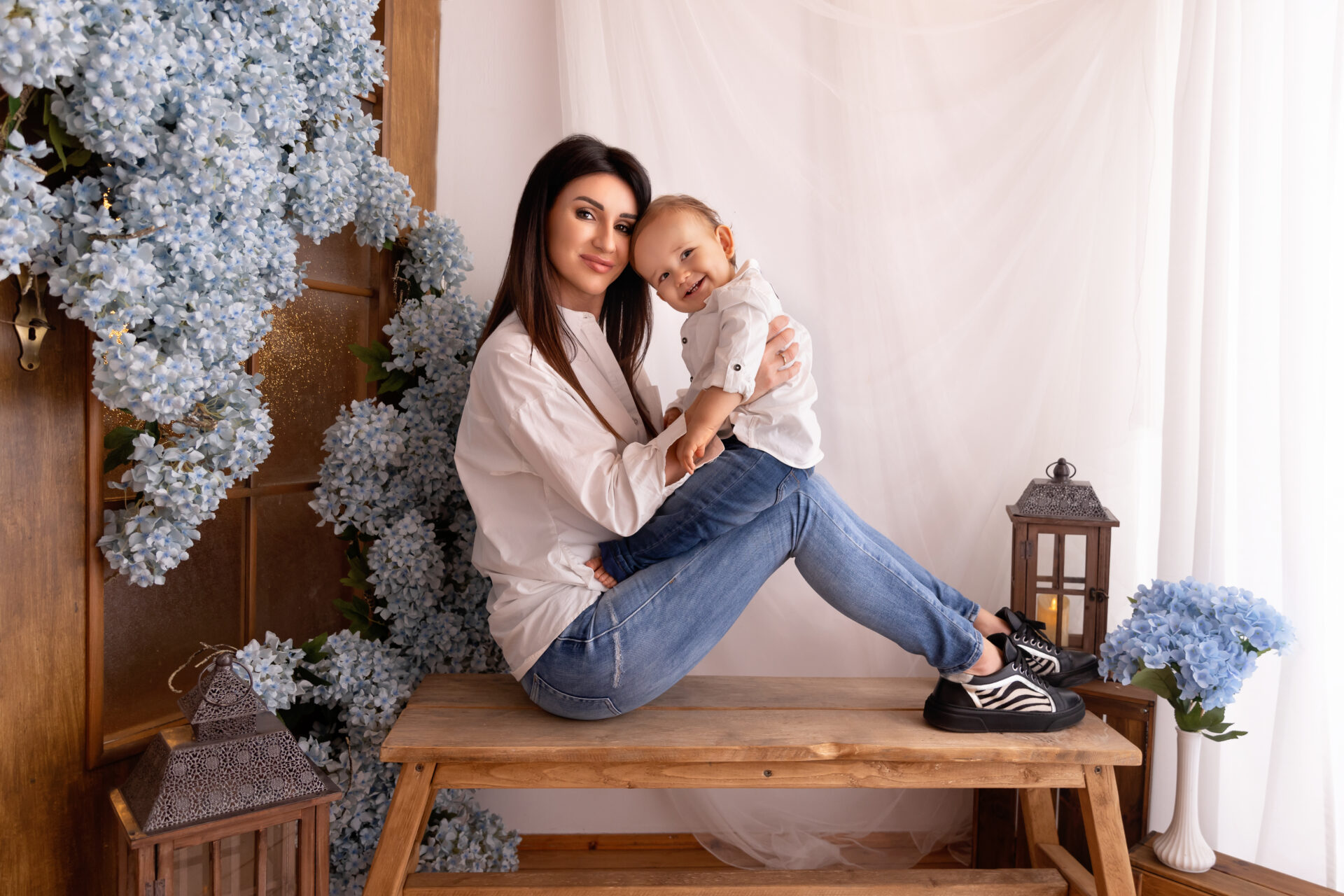 Mini sesja na dzień mamy, Kraków, portret mama i ja