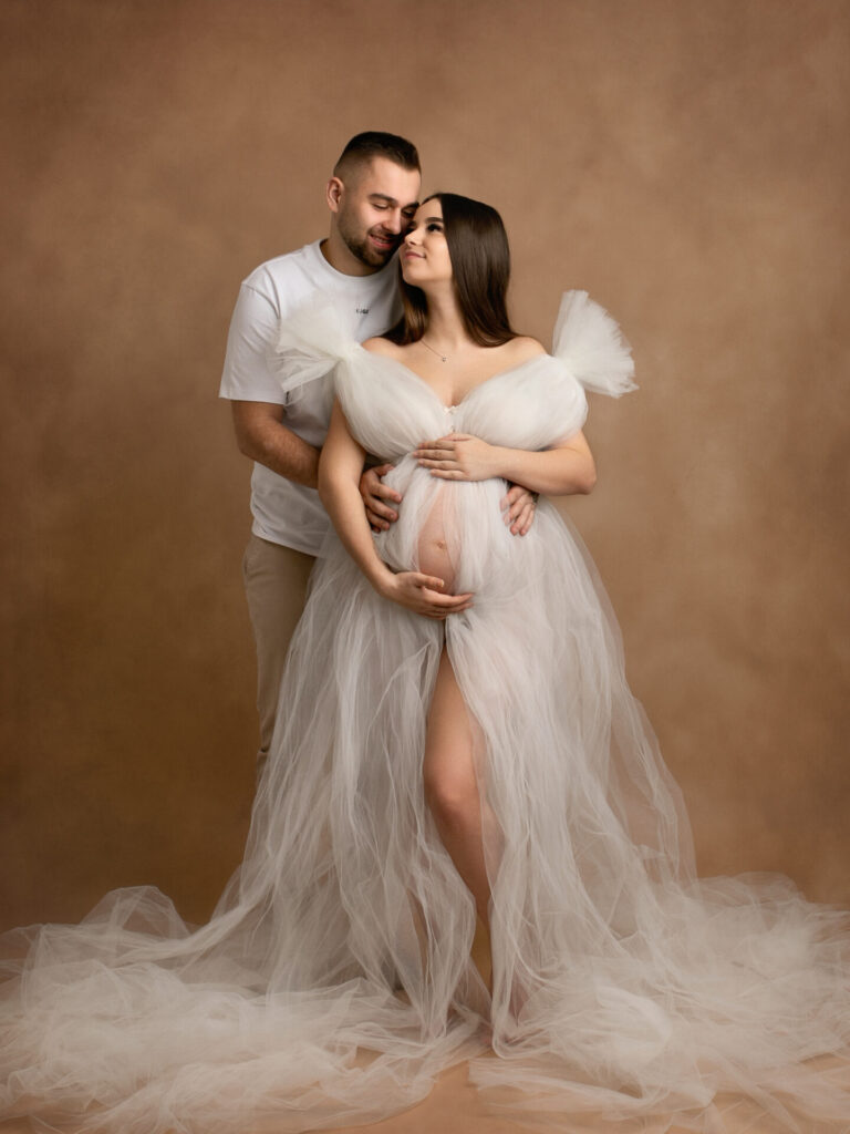 sesja ciążowa Kraków studio para