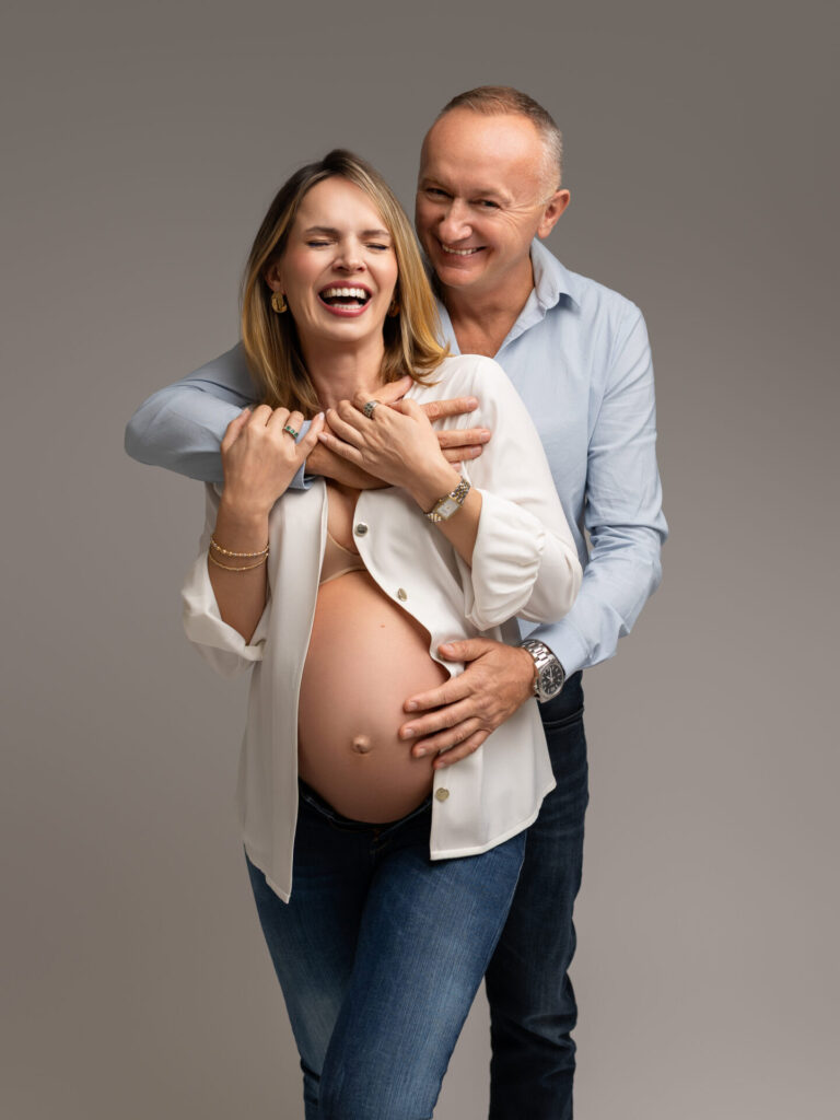 Sesja ciążowa w studio Kraków